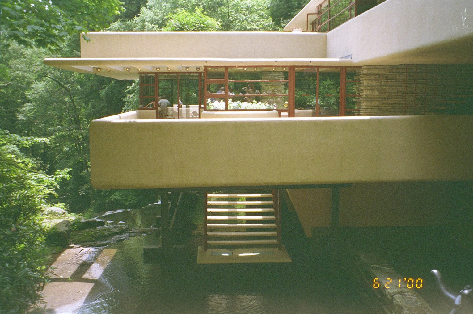 [Fallingwater hatchway, from east]