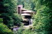 [Picture of Fallingwater from path near southwest lookout, 2]