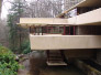 [Picture of southeast exterior, stairs to stream & waterfall]