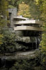[Photo (traditional view) of Fallingwater from southwest lookout, 1]